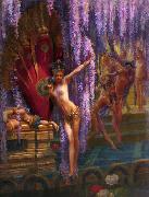 Gaston Saintpierre Exotic Dancers USA oil painting artist